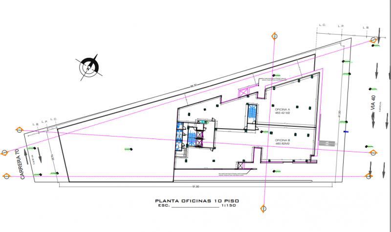 Oficina EN ARRIENDO EN Via 40, código: 10163365 - 6