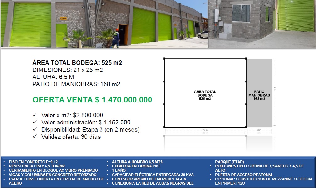 Vista de fachada