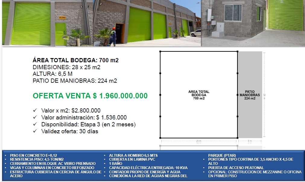 Vista de fachada