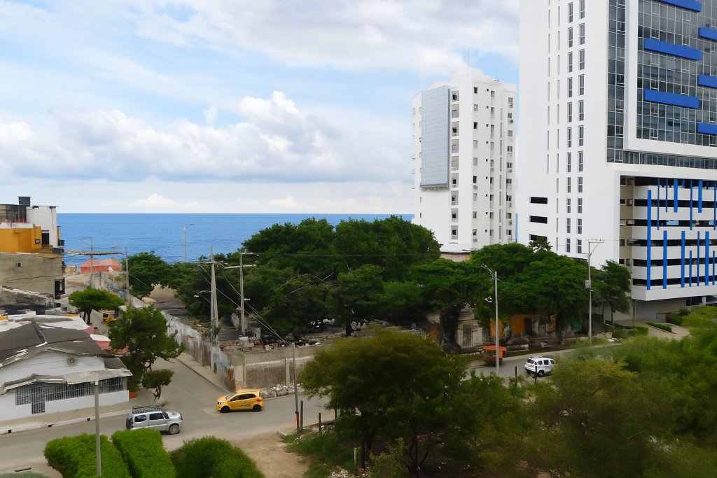 Vista de fachada