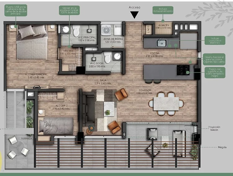 Apartamento EN VENTA EN ., código: 10287117 - 20