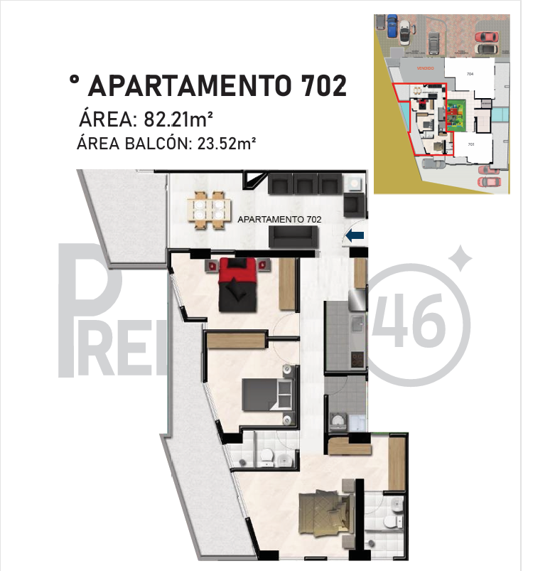 Apartamento EN VENTA EN ., código: 10266966 - 2