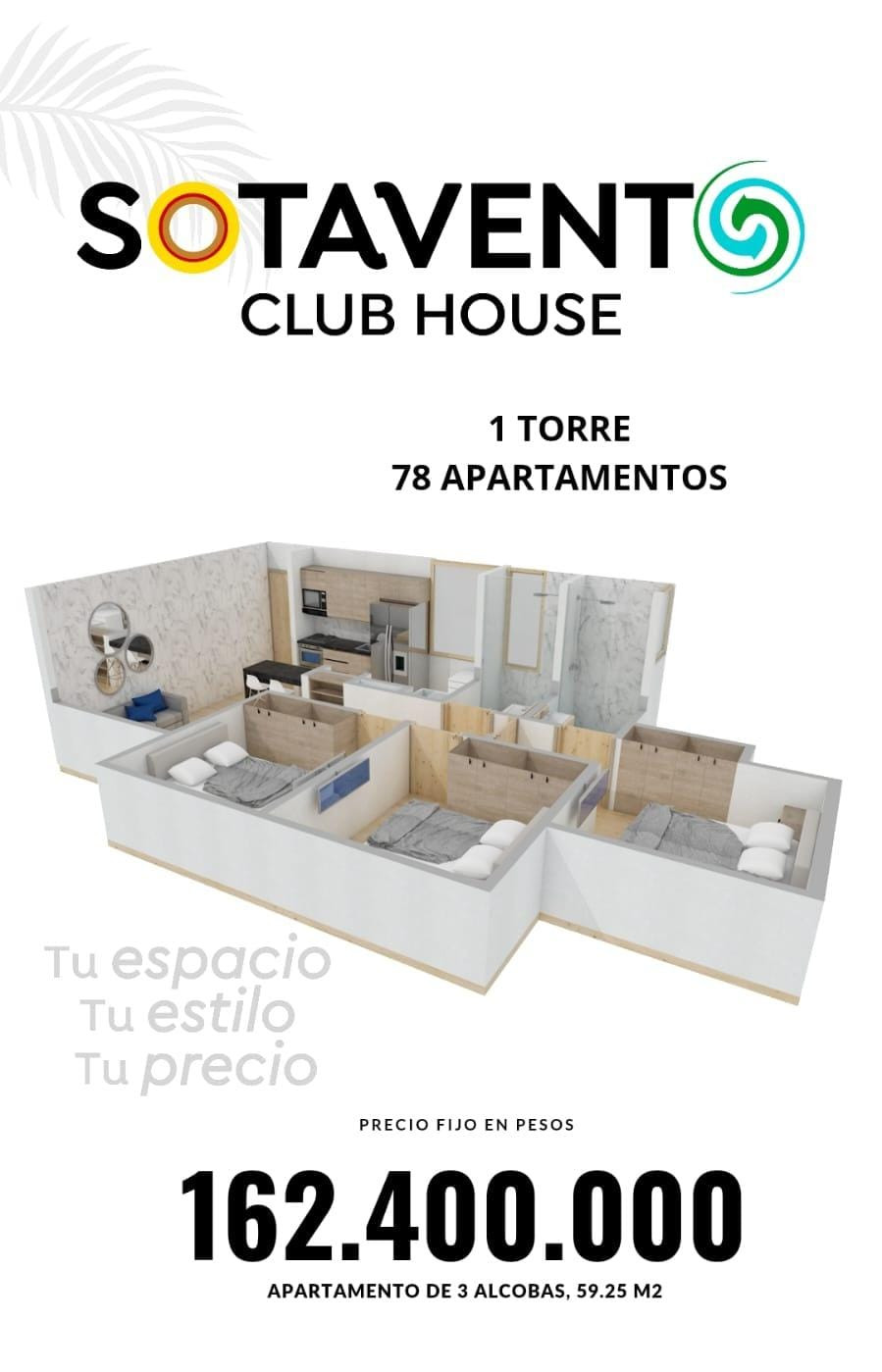 Apartamento EN VENTA EN ., código: 10143671 - 11